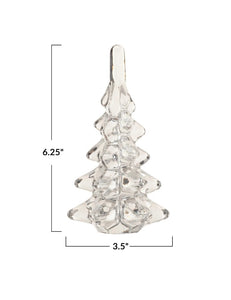 Glass Christmas Tree, Clear